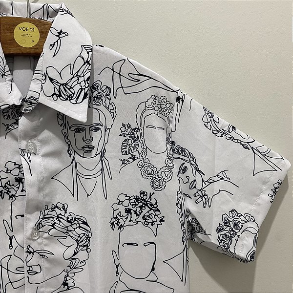 Camisa Frida P/B Slim