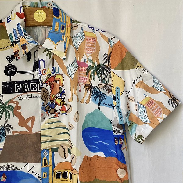 Camisa Pontos Turísticos Plus