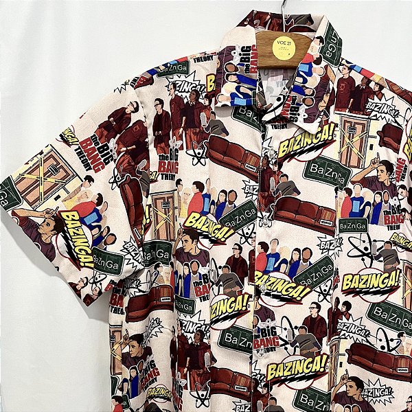 Camisa The Big Bang Theory Slim