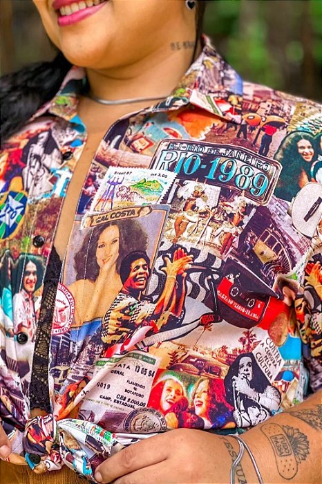 Camisa Tropicalismo Slim