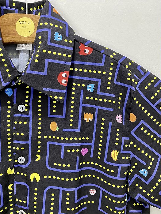 Camisa Pac-Man Slim