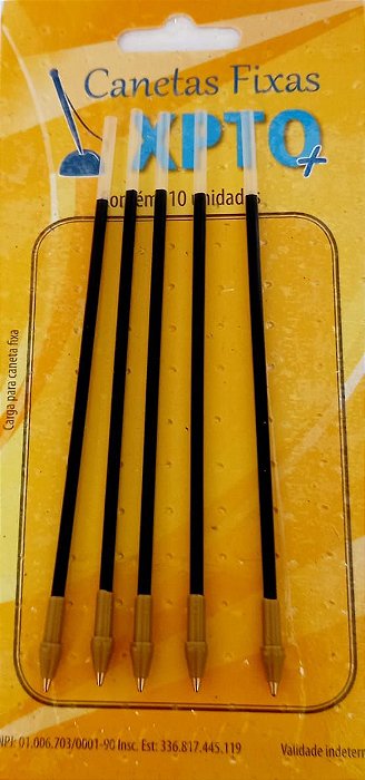 Kit Refil Para Canetas Fixas c/ 50 unidades.