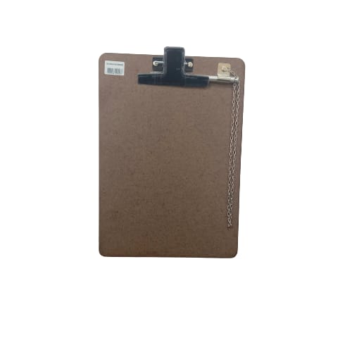 PRANCHETA COM CANETA FIXA DE EUCATEX KIT C/5 e 10 UNIDADES