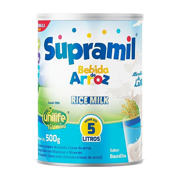 Bebida De Arroz Baunilha Unilife 500g
