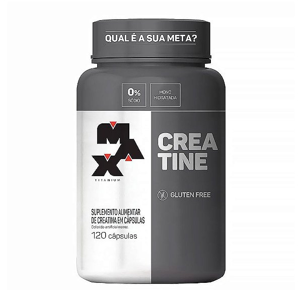Creatine Max Titanium 120 Cápsulas