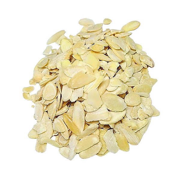 Amêndoa Laminada Crua  Pacote 500g
