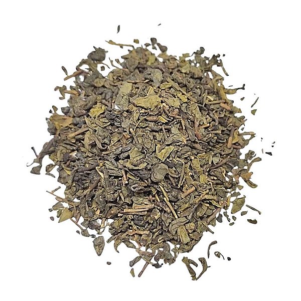 Chá Verde Importado (Camellia sinensis) Pacote 100g