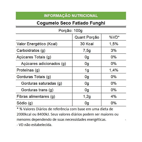 Cogumelo Seco Fatiado Funghi Pacote 1kg