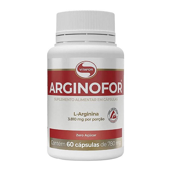Arginofor 780mg Vitafor 60 Cápsulas
