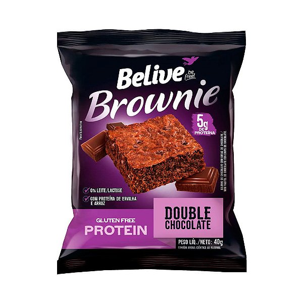 Brownie Double Chocolate Sl Belive 40G