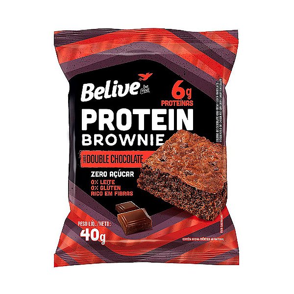 Brownie Protein Double Choc Zero Belive 40G