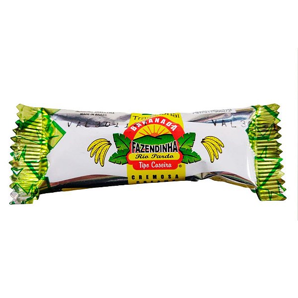 Bananada Tradicional Com Açúcar Fazendinha 30g Unidade