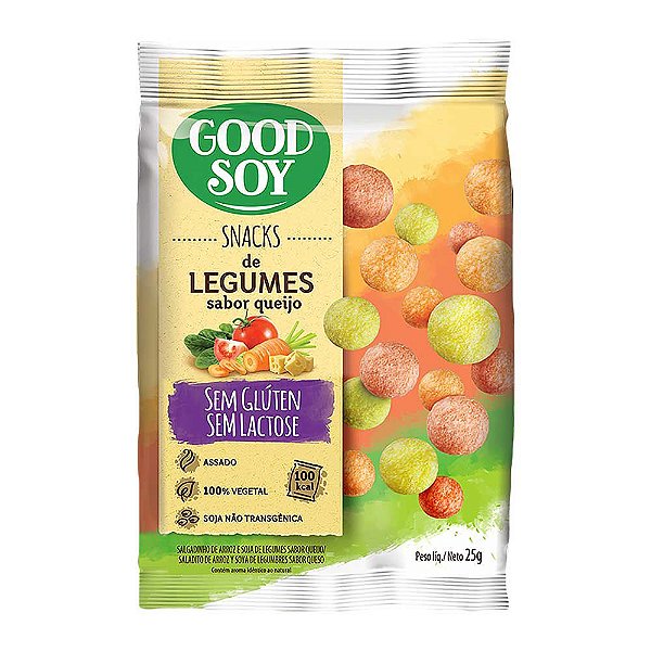 Good Soy Legumes Ao Queijo 25G