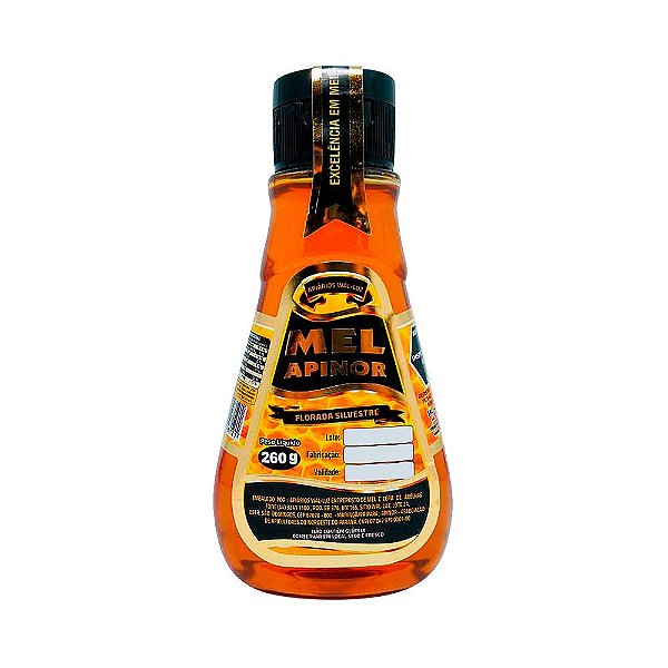 Mel Florada Silvestre Bisnaga Apinor 260g