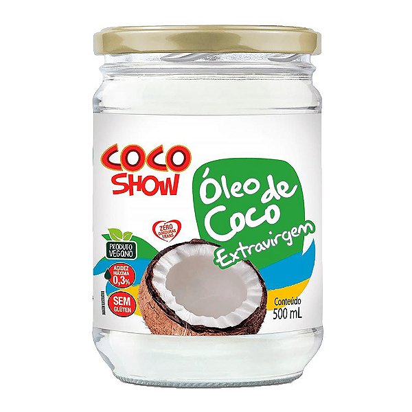 Óleo De Coco Extra Virgem Coco Show 500ml