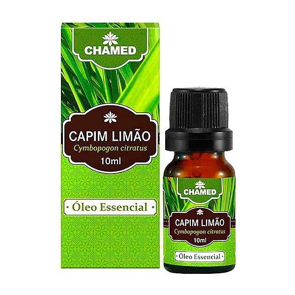 Oleo Essencial Capim Limão Chamed 10ml