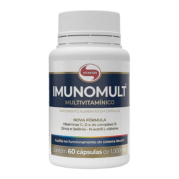 Imunomult Multivitaminico Vitafor 60 Cápsulas