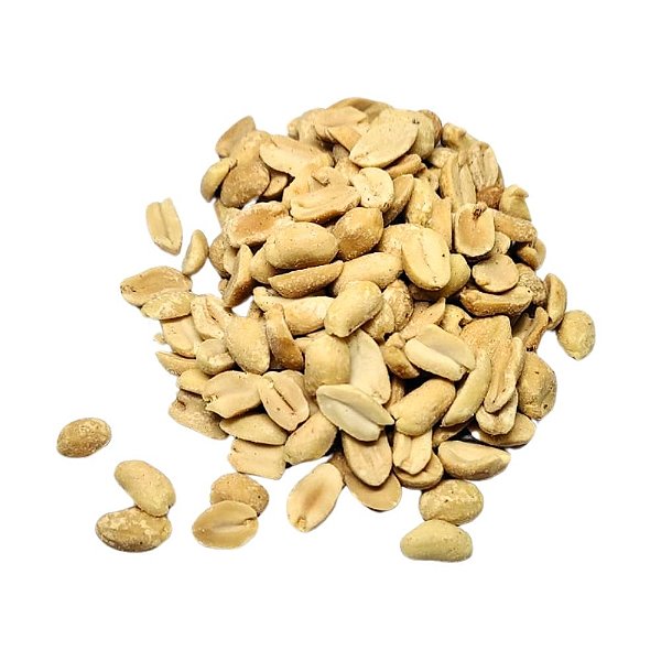 Amendoim Bandas Sem Pele Sem Sal  Pacote 500g