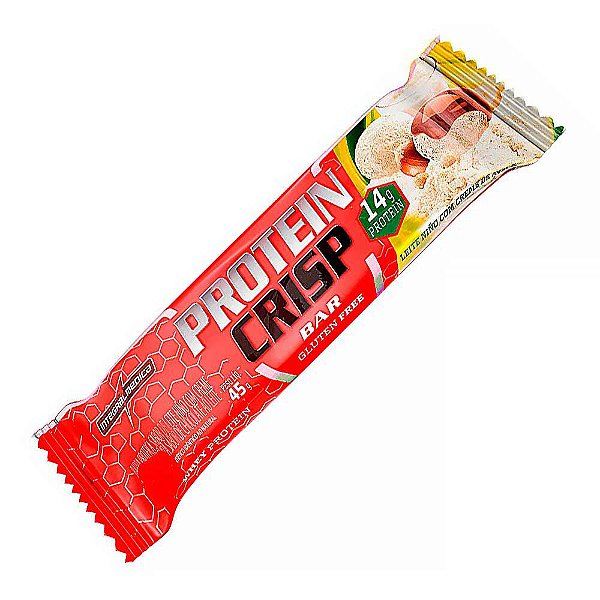 Barra De Proteína Crisp Leite Ninho Integralmédica 45g Unidade