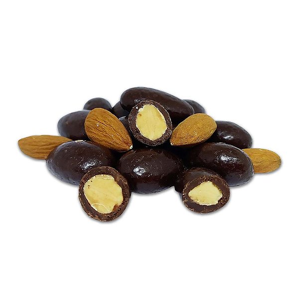 Drageado De Amêndoa Zero Açúcar 60% Cacau Pacote 500g