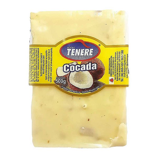 Cocada Branca Teneré 500g