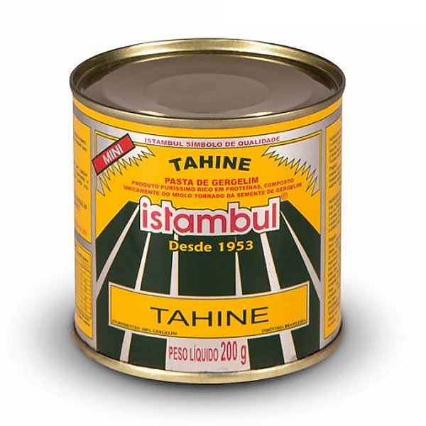 Tahine Pasta De Gergelim Lata Istambul 200g