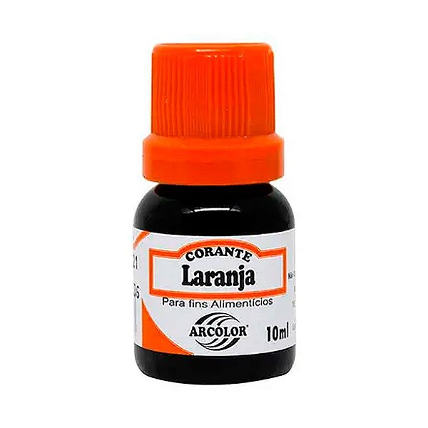 Corante Alimentício Laranja Arcolor 10ml