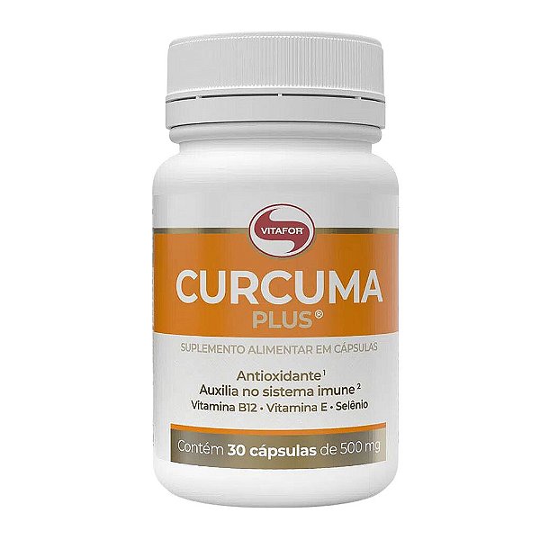 Cúrcuma PLUS 500mg Vitafor 30 Cápsulas