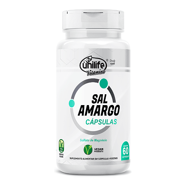 Sal Amargo Unilife 60 Cápsulas