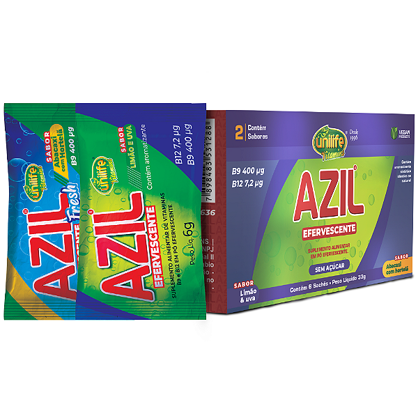 Azil Efervescente Unilife 6 Sachês