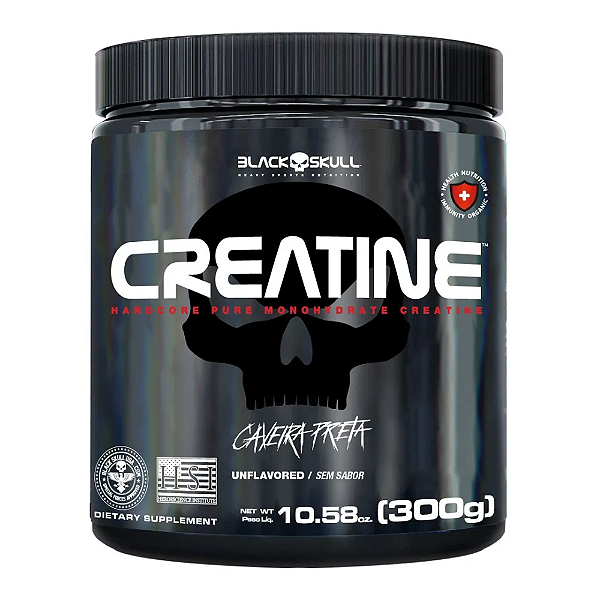 Creatine Black Skull Caveira Preta 300g