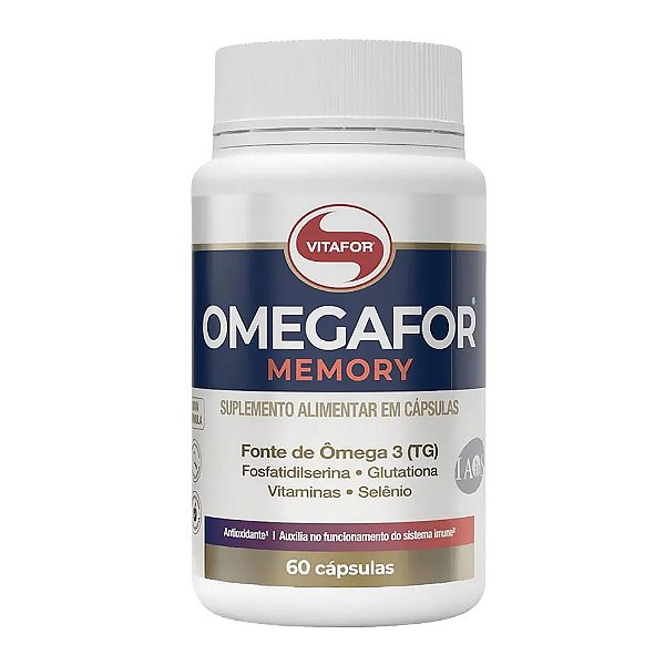 Omegafor Memory Vitafor 60 Cápsulas