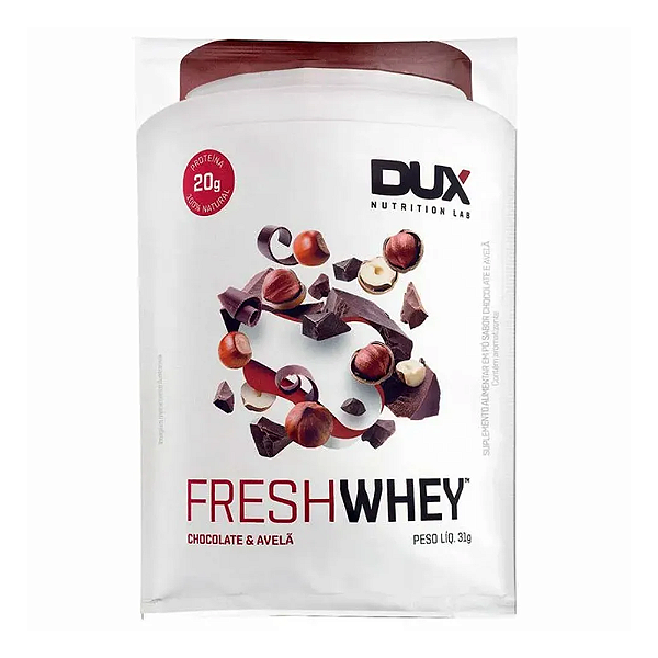 Whey Fresh Chocolate Avelã Sache Dux 31g