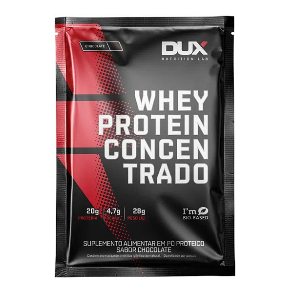 Whey Concentrado Dux Chocolate Sache 28G