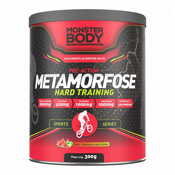 Metamorfose Hard Melancia Lata 300g