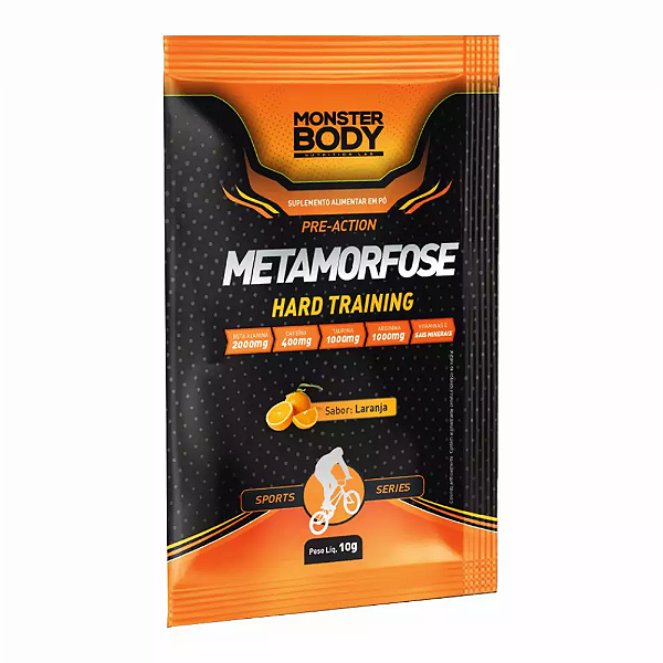 Metamorfose Hard Laranja 10g