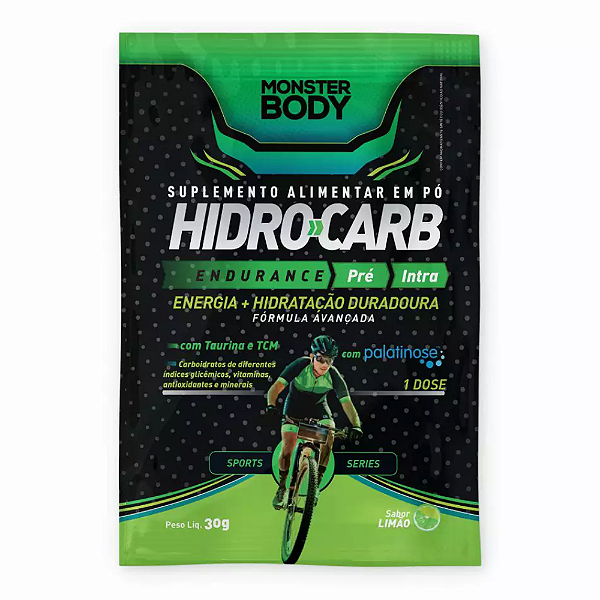 Hidro Carb Limão Monster Body 30g