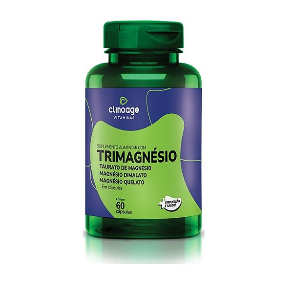 Trimagnésio Clinoage 60 Cápsulas