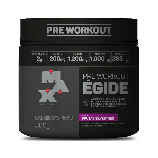 Égide (Pré-Treino) Frutas Silvestres Max Titanium 300g