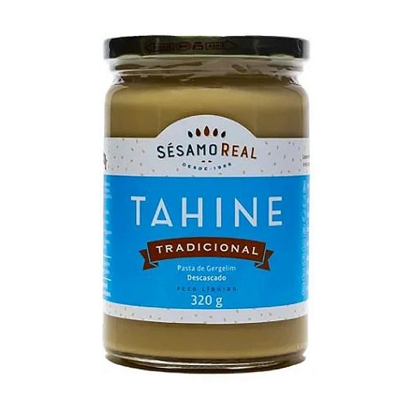 Tahine Pasta de Gergelim Tradicional Sésamo Real 320g