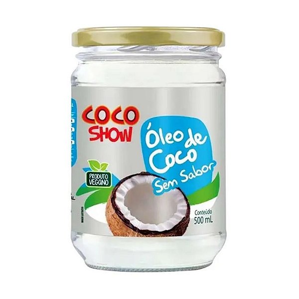 Óleo De Coco Sem Sabor Coco Show 500ml
