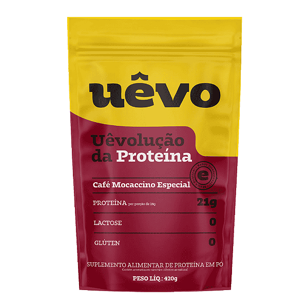Uevo Proteina De Ovo Isolada Mocaccino 420g