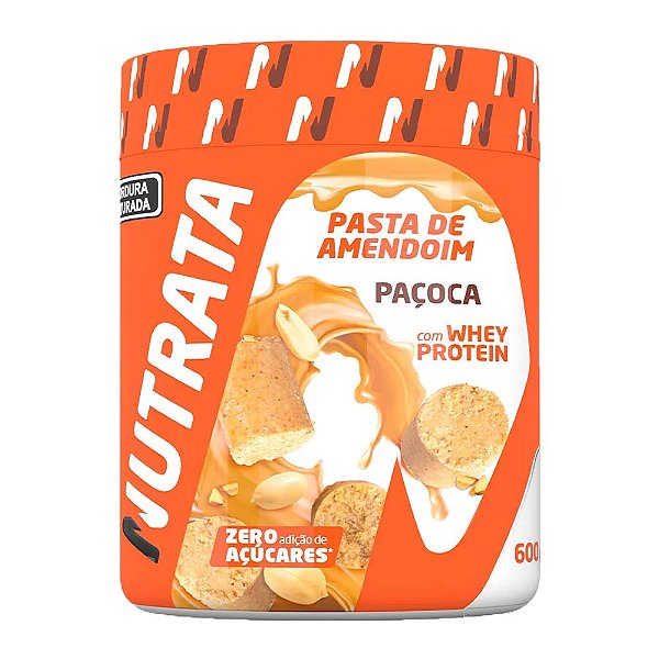 Pasta de Amendoim Paçoca Nutrata 600g
