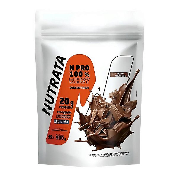 Whey N Pro Chocolate Refil Nutrata 900g
