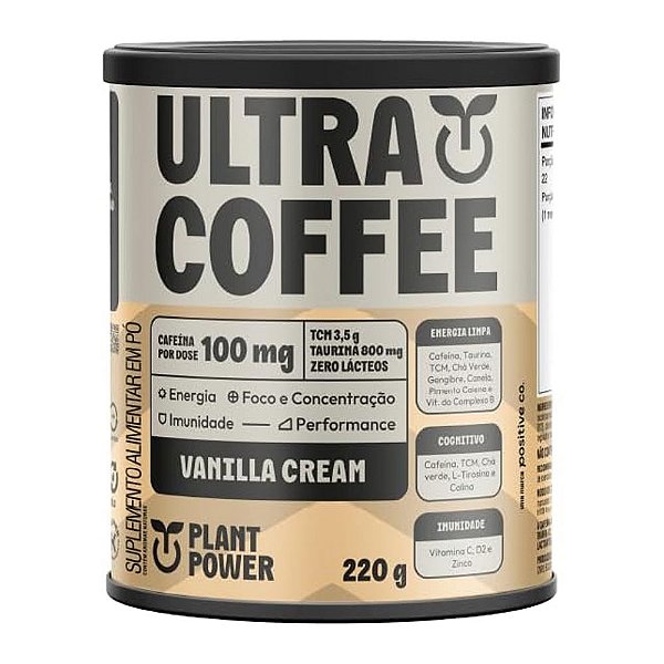 Ultracoffee Creme De Baunilha 220g