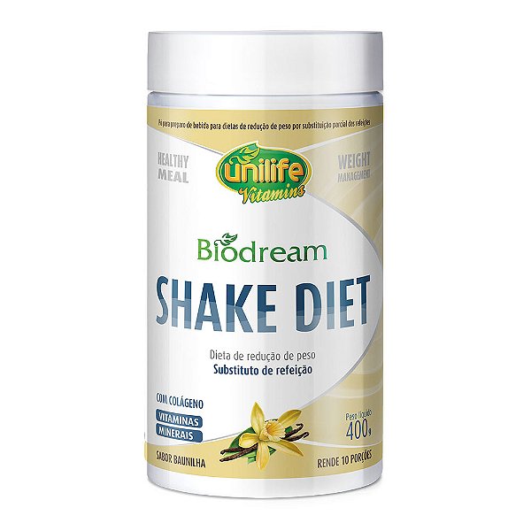 Shake Diet Biodream Baunilha Unilife 400g