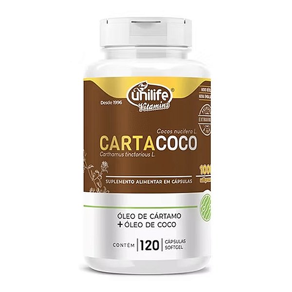 Cartacoco 1200 mg Unilife 120 Cápsulas