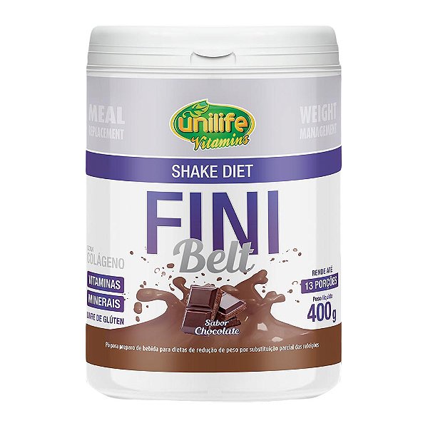 Shake Diet Fini Belt Chocolate Unilife 400g
