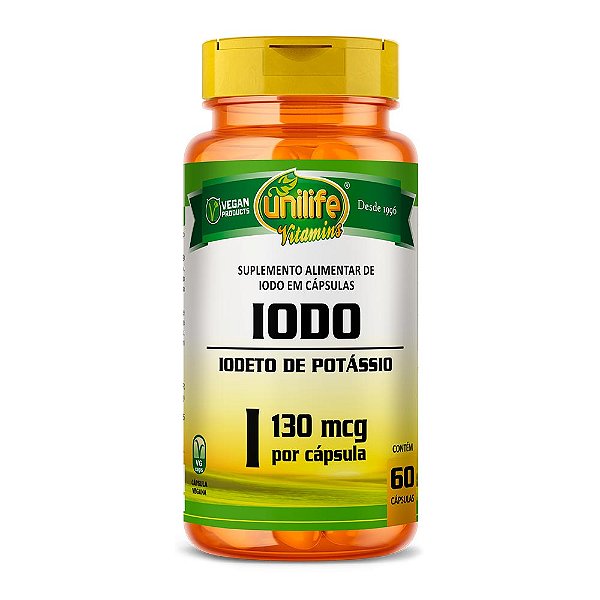 Iodo Unilife 60 Cápsulas