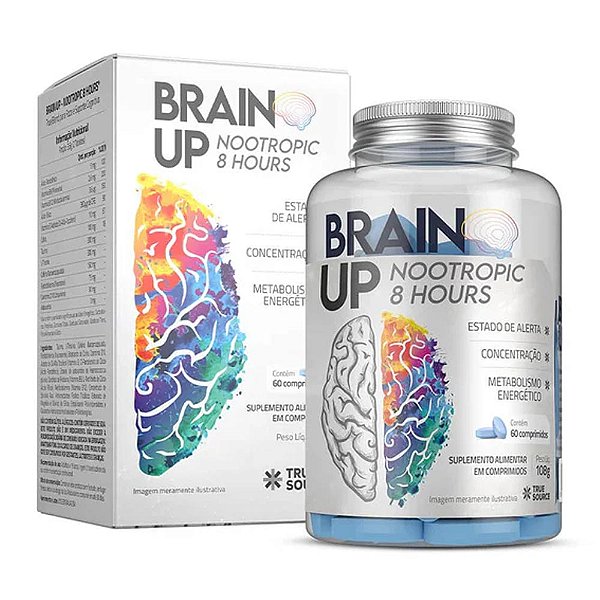 Nootrópico Brain Up True 60 Comprimidos